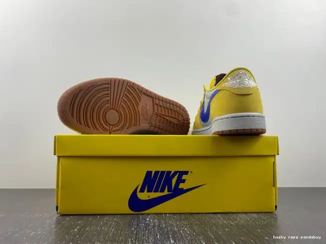 Cheap Husky OG Low Travis Canary 1 DZ4137-700 Air Jordan x Scott 0429